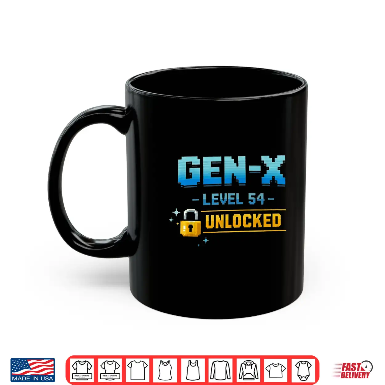 Gen X Level 54 Unlocked Retro Gamer Vintage Birthday Shirt Gen X Level 54 Unlocked Retro Gamer Vintage Birthday Shirt