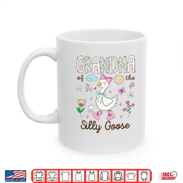 Grandma Of The Silly Goose 1St Birthday Girl Matching Shirt 3 Mug Grandma of The Silly Goose 1st Birthday Girl Matching Shirt