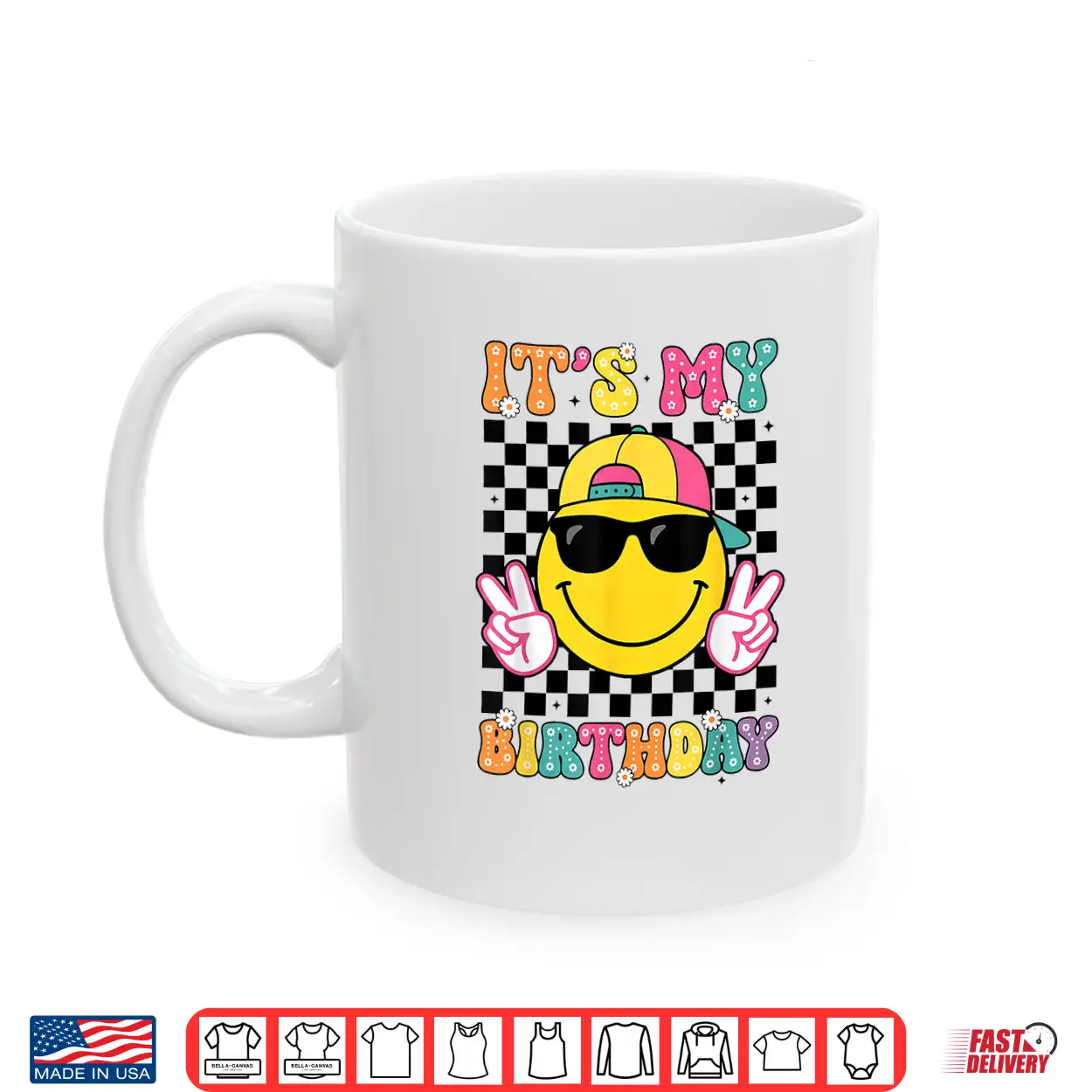 Groovy It’S My Birthday Girls Women Teens Kid Bday Flower Shirt Groovy It’S My Birthday Girls Women Teens Kid Bday Flower Shirt