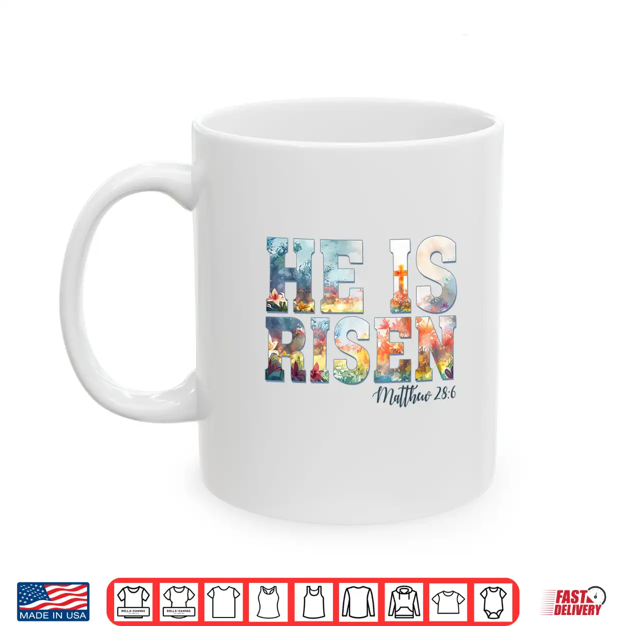 He Is Risen Boho Easter Christian Jesus Shirt He Is Risen Boho Easter Christian Jesus Shirt