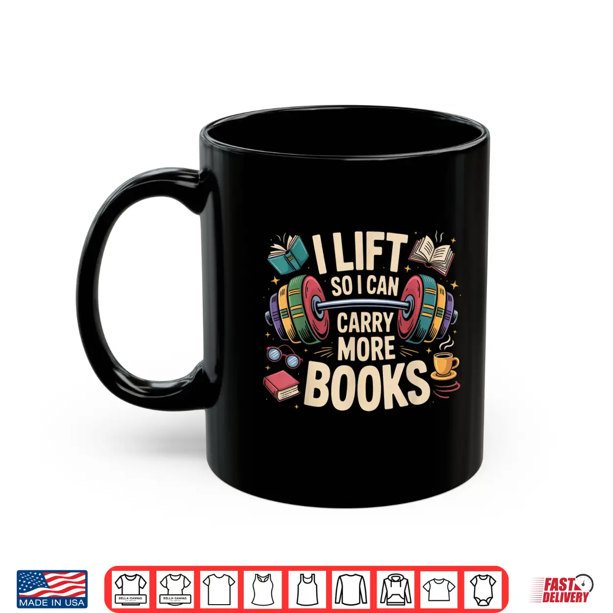 I Lift So I Can Carry More Books Reading Humor Gyming Shirt I Lift So I Can Carry More Books Reading Humor Gyming Shirt