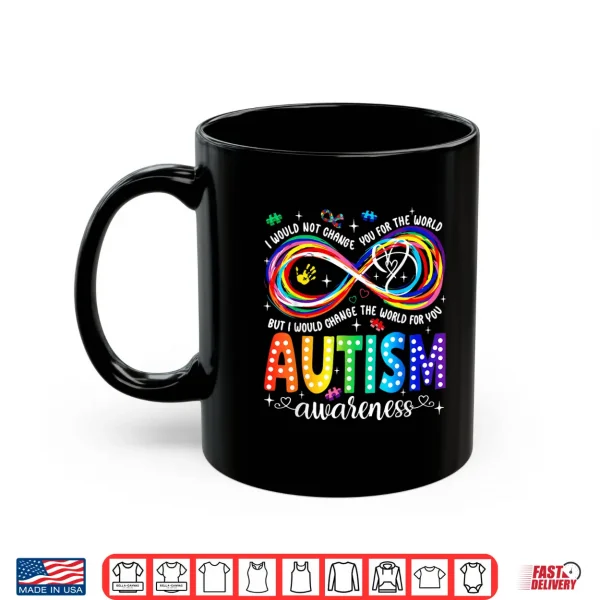 Mug Infinity Symbol Accept Understand Love Autism Awareness Shirt
