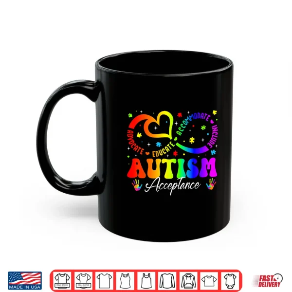 Mug Infinity Symbol Acceptance Autism Awareness Professional Statement Shirt