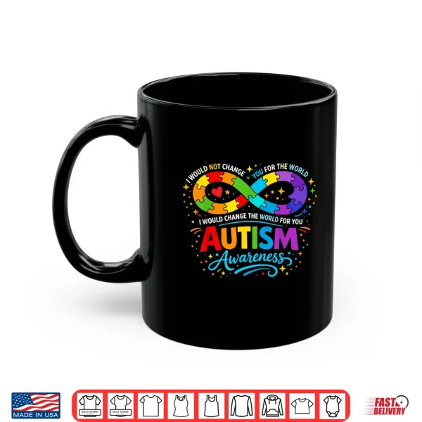 Mug Infinity Symbol Puzzle Autism Awareness Neurodiversity Shirt