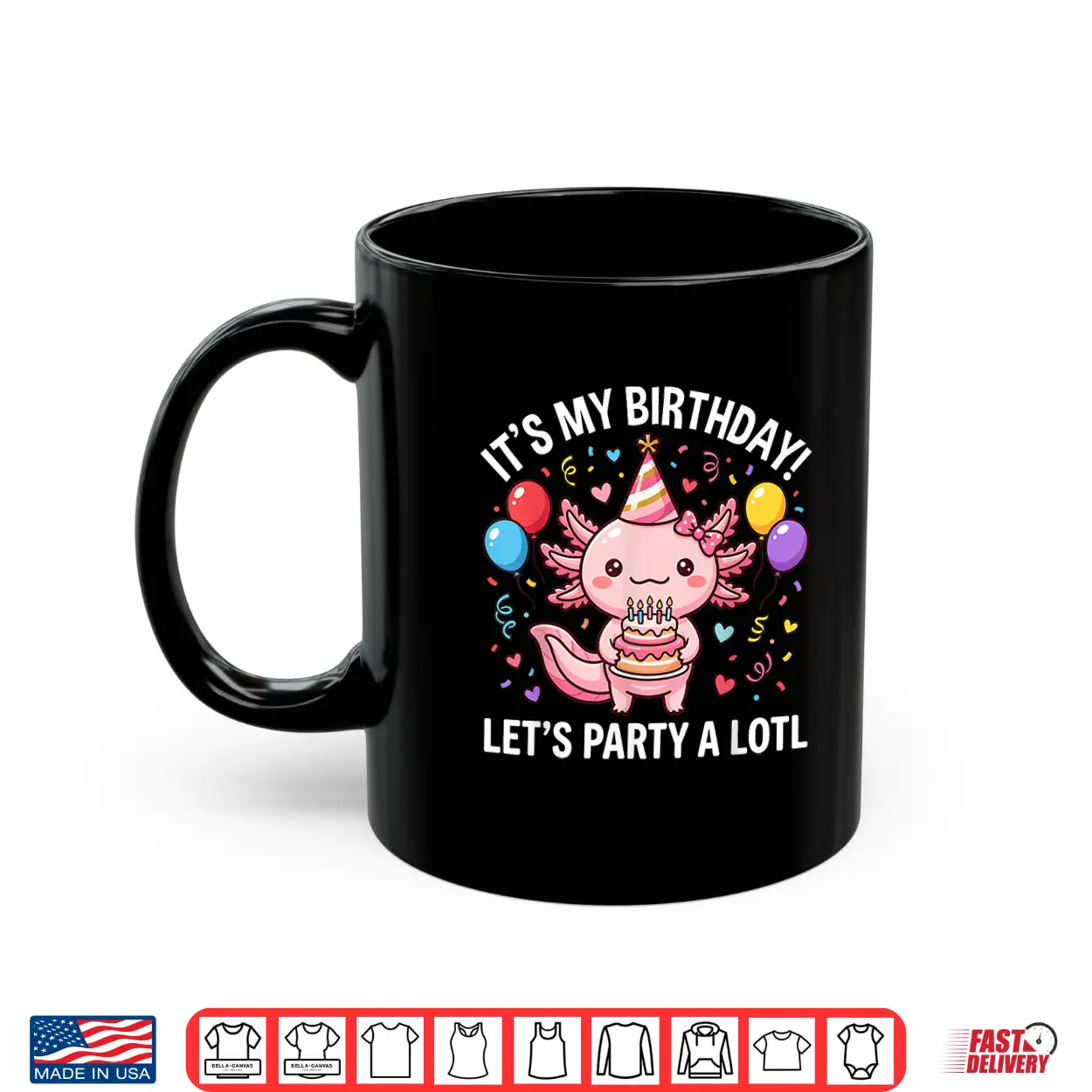 Its My Birthday Lets Party A Lotl Axolotl Boys Girls Kids Shirt Its My Birthday Lets Party A Lotl Axolotl Boys Girls Kids Shirt