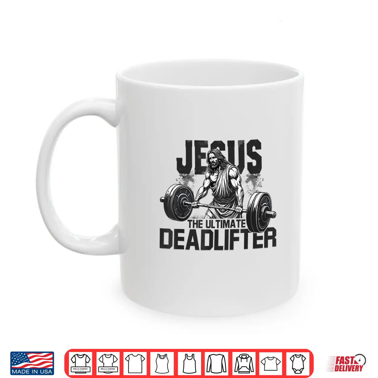 Jesus The Ultimate Deadlifter Gym Faith Workout Shirt Jesus The Ultimate Deadlifter Gym Faith Workout Shirt