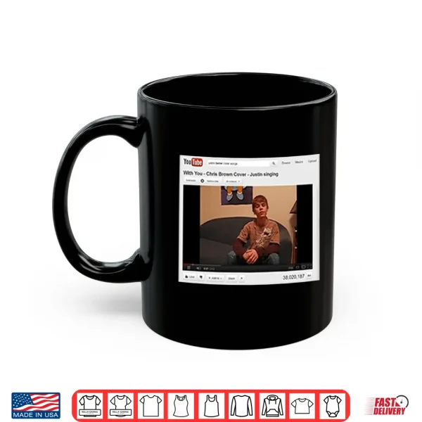 Justin Bieber Cover With You Shirt 3 Mug Justin Bieber Cover With You Shirt