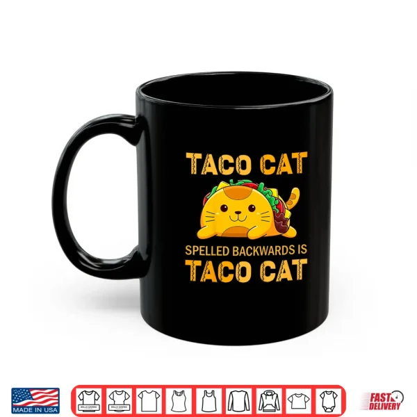 Mug Kids TacoCat Shirt for Kids Taco Cat Cinco de Mayo TacoCat Cat Shirt