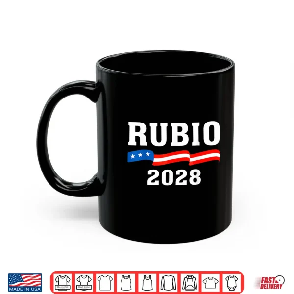 Mug Marco Rubio 2028 President 48 US Flag We The People Retro Shirt