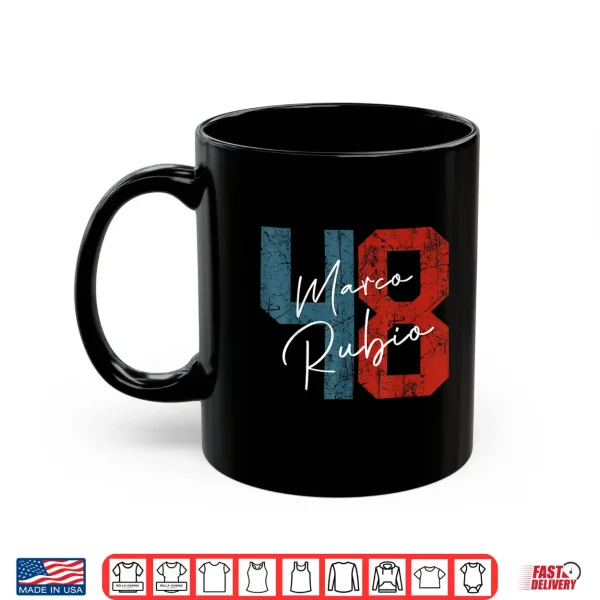 Marco Rubio 2028 President 48 Us Republican Election Retro Shirt 3 Mug Marco Rubio 2028 President 48 US Republican Election Retro Shirt