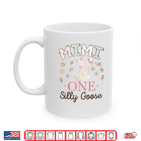 Mimi Of The One Silly Goose 1St Birthday Girl Matching Shirt 3 Mug Mimi of The One Silly Goose 1st Birthday Girl Matching Shirt