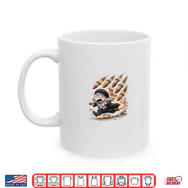 Mug MooshAli Run Meme Cartoon Shirt