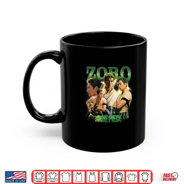 Netflix One Piece Zoro Heartthrob Officially Licensed Shirt 3 Mug Netflix One Piece Zoro Heartthrob Officially Licensed Shirt