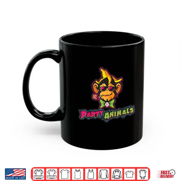 Mug Party Animals Baseball Monkey Shirt