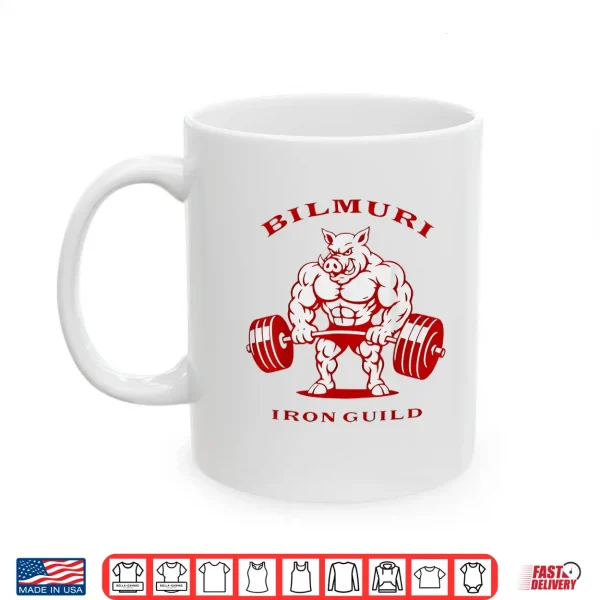 Pig Bilmuri Iron Guild Gym Professional Fitness Shirt 3 Mug Pig Bilmuri Iron Guild Gym Professional Fitness Shirt