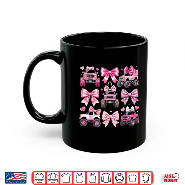 Pink Monster Truck Shirt 3 Mug Pink Monster Truck Shirt