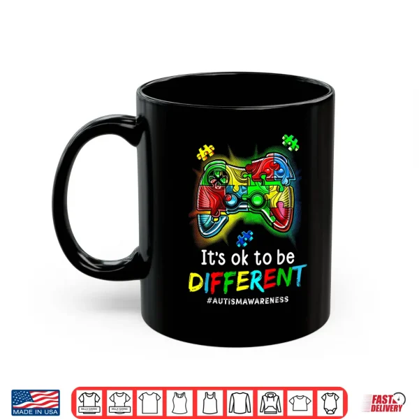 Mug Professional Video Game Month Autism Awareness Modern Graphic Shirt