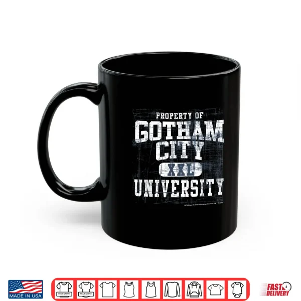 Mug Property of Gotham City XXL University Theme Shirt