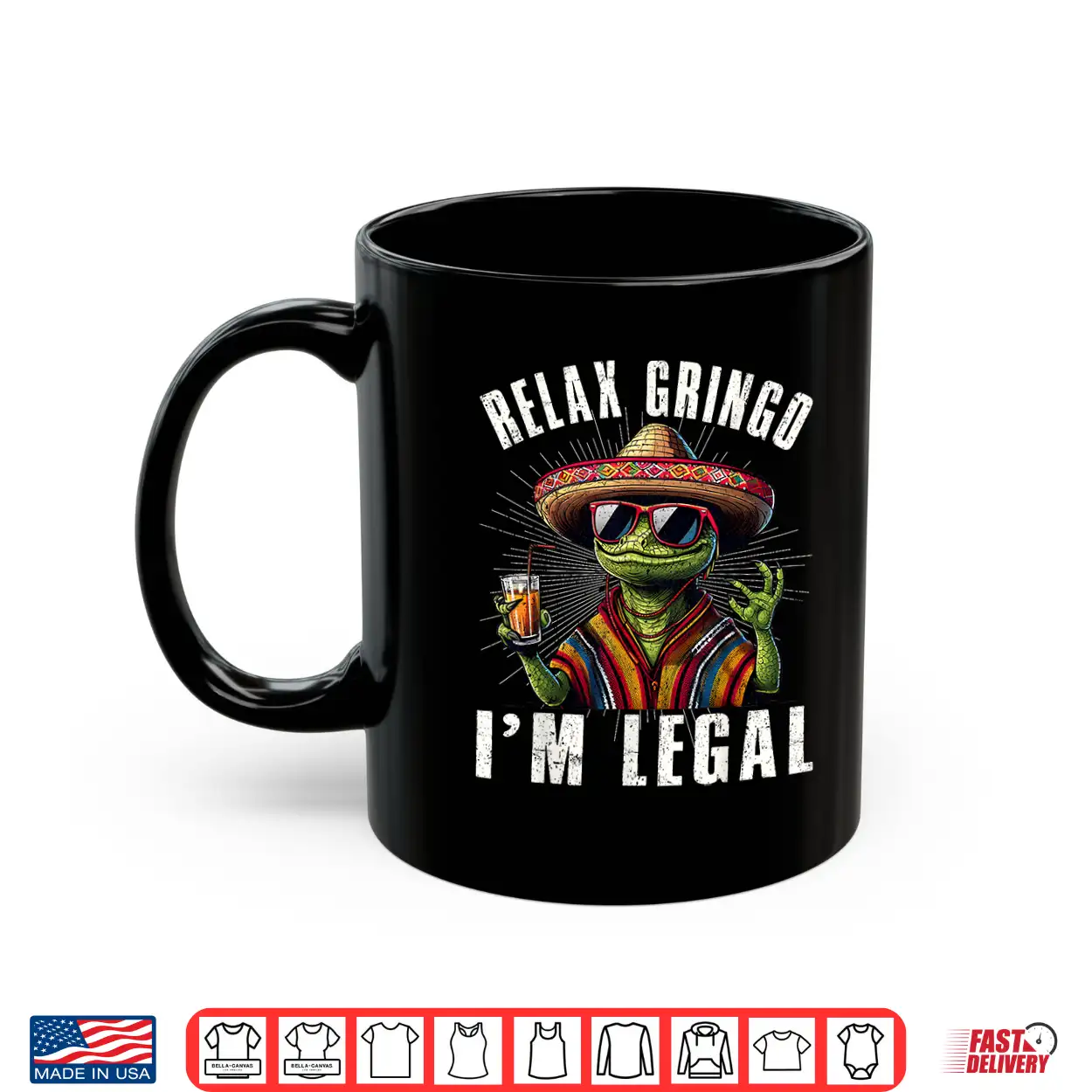 Relax Gringo I’M Legal Mexican Lizard Cinco De Mayo Funny Shirt Relax Gringo I’M Legal Mexican Lizard Cinco De Mayo Funny Shirt