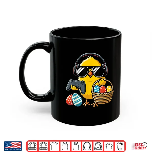 Mug Retro Easter Chicken Gaming Funny Easter Shirt