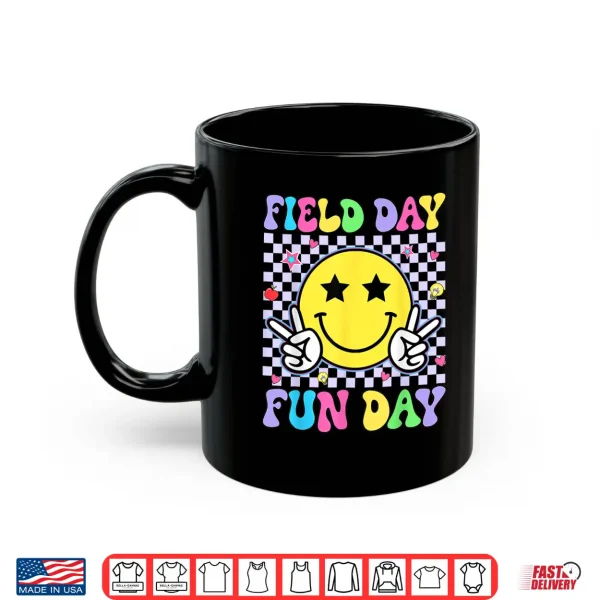 Retro Groovy Field Day Fun Day Teacher Kids Field Day 2026 Shirt 3 Mug Retro Groovy Field Day Fun Day Teacher Kids Field Day 2026 Shirt