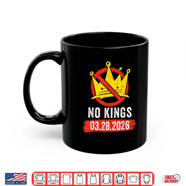 Retro Vintage No King Shirt 3 Mug Retro Vintage No King Shirt
