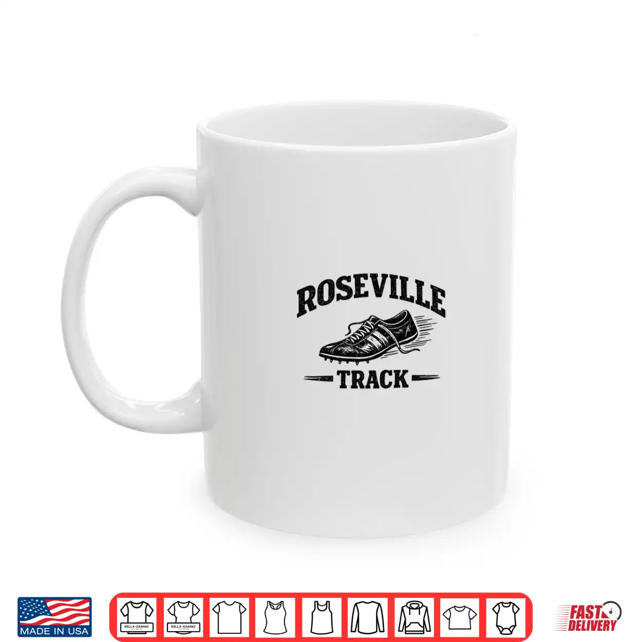 Roseville Track Premium Tri Blend Shirt Roseville Track Premium Tri Blend Shirt