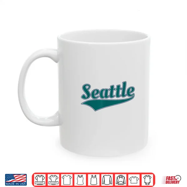 Mug Seattle Throwback Design Classic Shirt