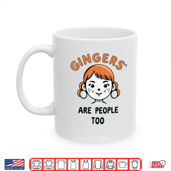 Mug Shrinking Summer Gingers are People Too Meme Shirt