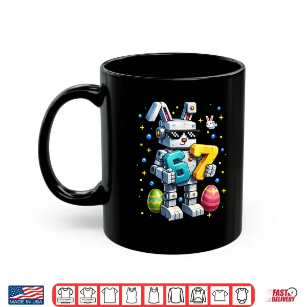 Six Seven 67 Meme Gamer Gaming Easter Day Boys Kids Toddler Shirt 3 Mug Six Seven 67 Meme Gamer Gaming Easter Day Boys Kids Toddler Shirt