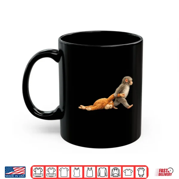 Mug Sweet Baby Monkey Punch Fighter Viral Monkey Meme Shirt