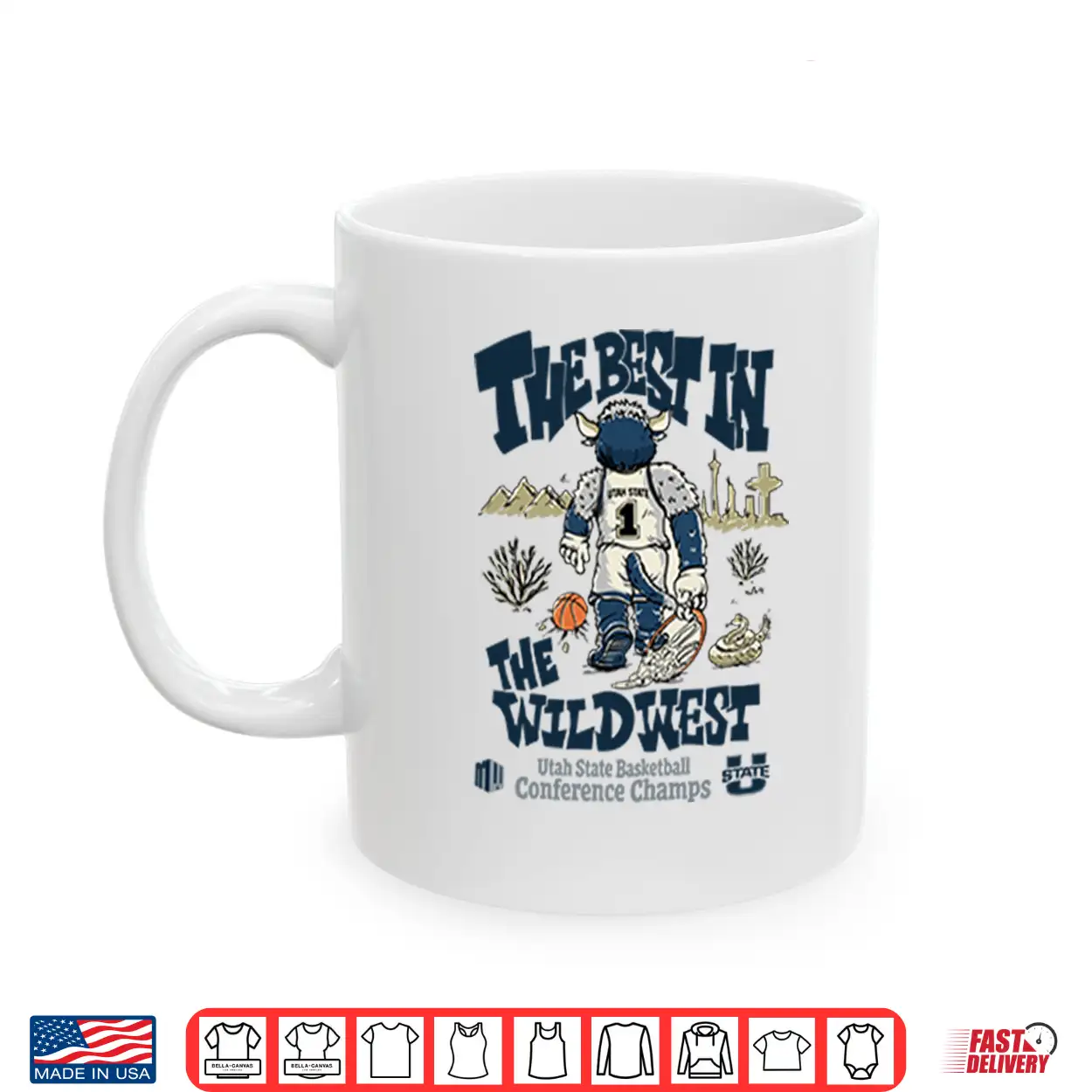 The Best In The Wildwest Utah State Basketball Conference Champs Shirt The Best In The Wildwest Utah State Basketball Conference Champs Shirt