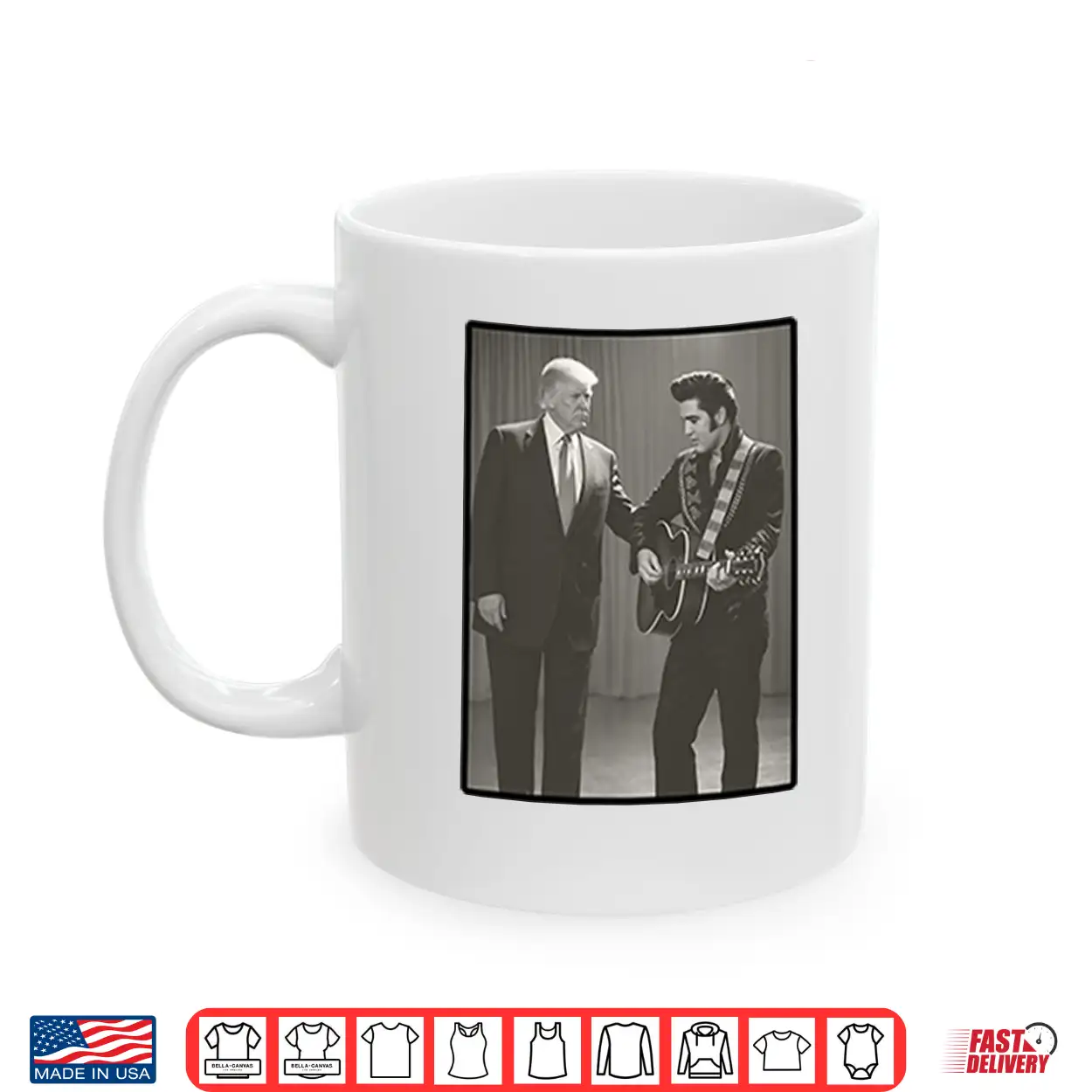 The King With The King Trump And Elvis Shirt The King With The King Trump And Elvis Shirt