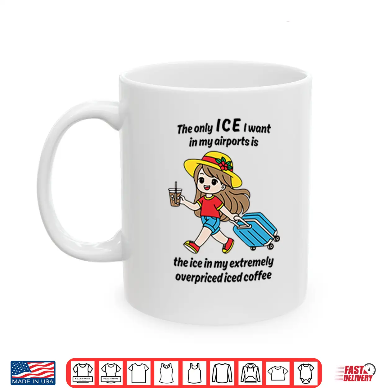 The Only Ice I Want In My Airports Is The Ice In My Extremely Overpriced Iced Coffee Shirt The Only Ice I Want In My Airports Is The Ice In My Extremely Overpriced Iced Coffee Shirt