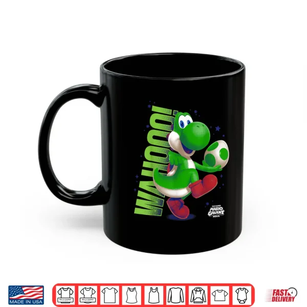 Mug The Super Mario Galaxy Movie Action Yoshi Shirt