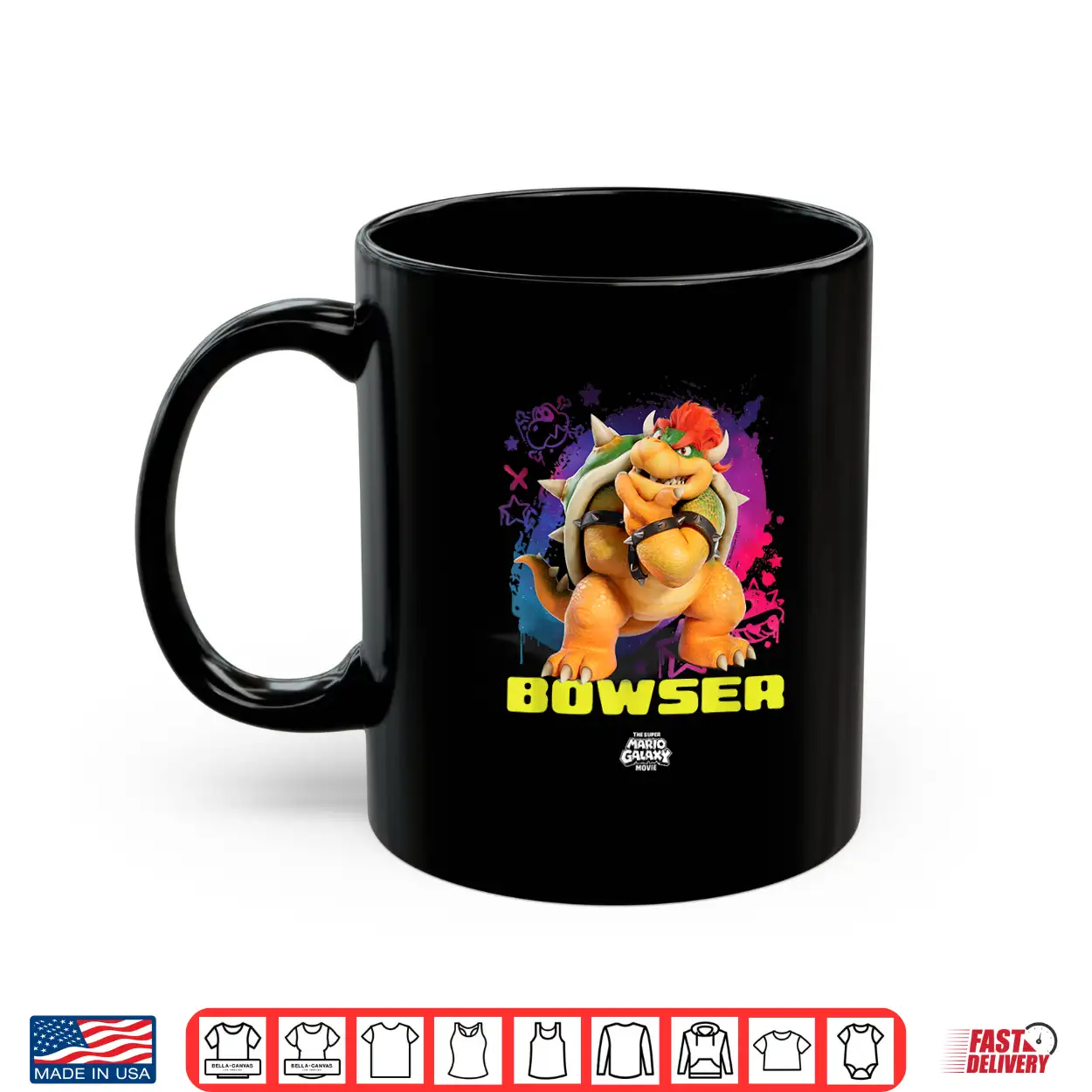 The Super Mario Galaxy Movie Cool Bowser Shirt The Super Mario Galaxy Movie Cool Bowser Shirt