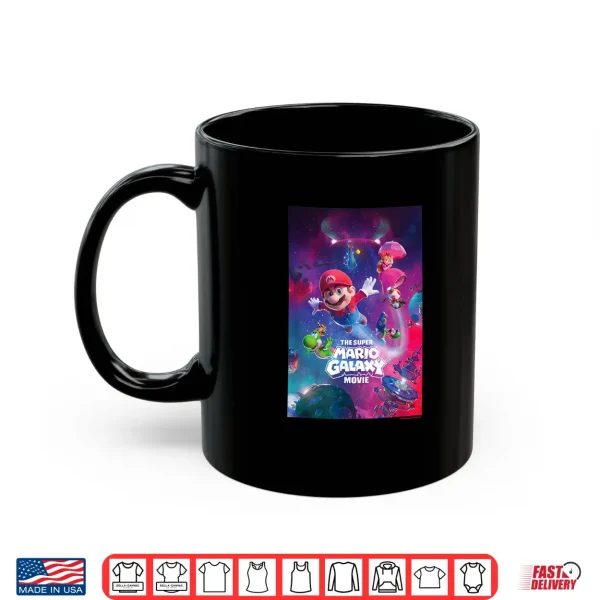 Mug The Super Mario Galaxy Movie Epic Cosmic Adventure Shirt