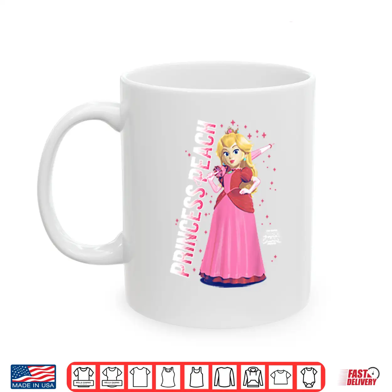 The Super Mario Galaxy Movie Princess Peach Shirt The Super Mario Galaxy Movie Princess Peach Shirt