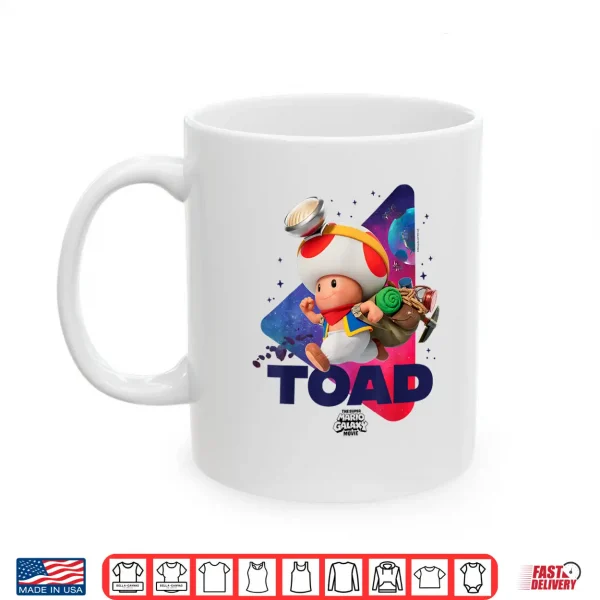 Mug The Super Mario Galaxy Movie Toad Galaxy Run Shirt