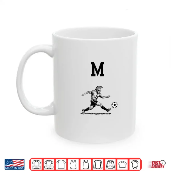 Mug Trojan Warrior Playing Soccer Shirt