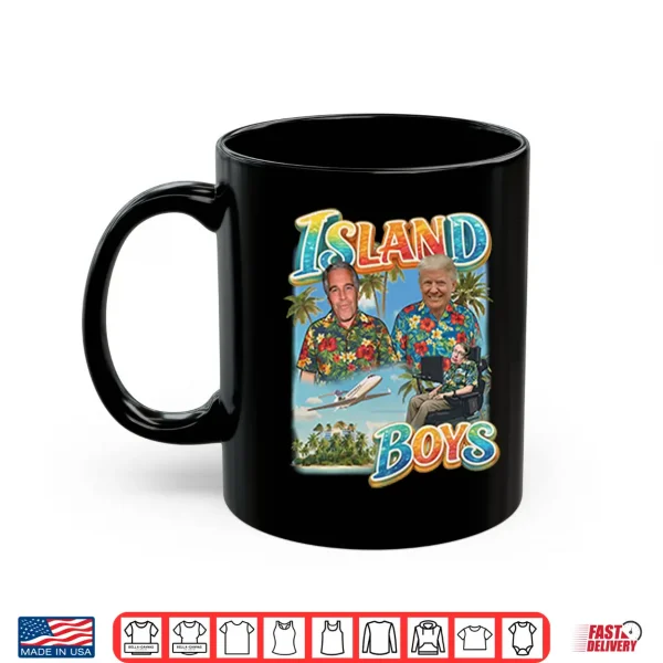 Trump Epstein Hawking Island Boys Shirt 3 Mug Trump Epstein Hawking Island Boys Shirt