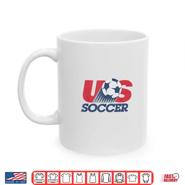 Mug USA Soccer Retro Professional Minimalist Modern Graphic Shirt