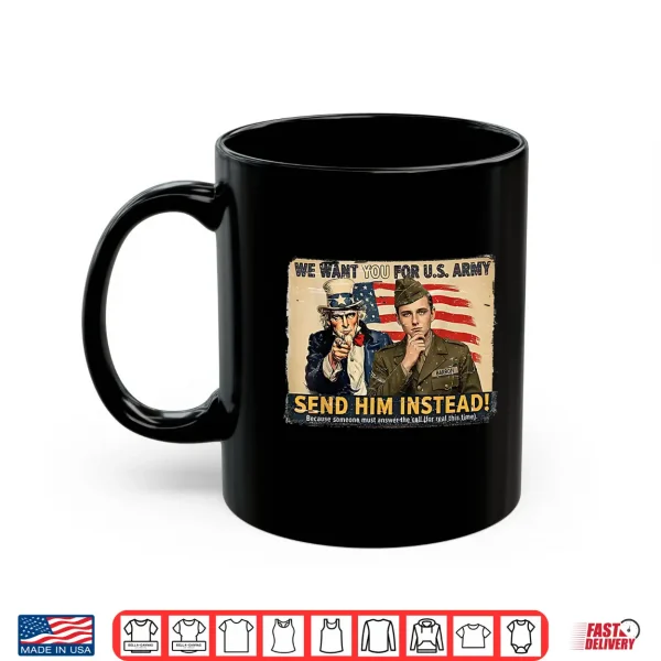 Mug We Want You for US Army Vintage Shirt