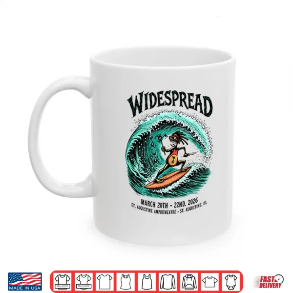 Mug Widespread March 20th 22nd 2026 St Augustine Amphitheatre Shirt