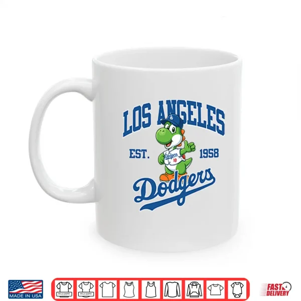 Mug Yamamoto Yoshinobu Los Angeles Dodgers Est 1958 Shirt