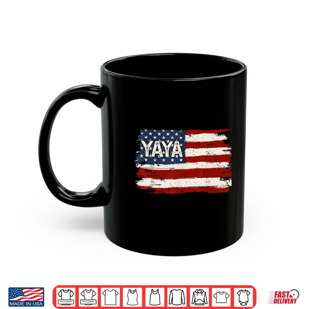 Yaya American Flag Patriotic Mother’S Day Women Shirt Yaya American Flag Patriotic Mother’S Day Women Shirt