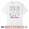 Nana Of The Silly Goose 1St Birthday Girl Matching Shirt