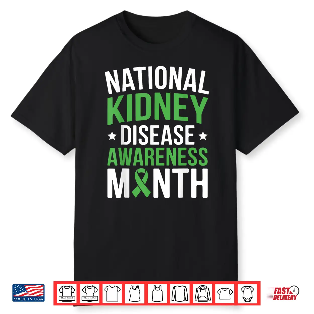 National Kidney Disease Awareness Month Pkd Green Ribbon Shirt National Kidney Disease Awareness Month Pkd Green Ribbon Shirt
