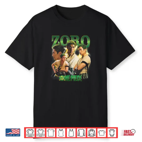 Netflix One Piece Zoro Heartthrob Officially Licensed Shirt