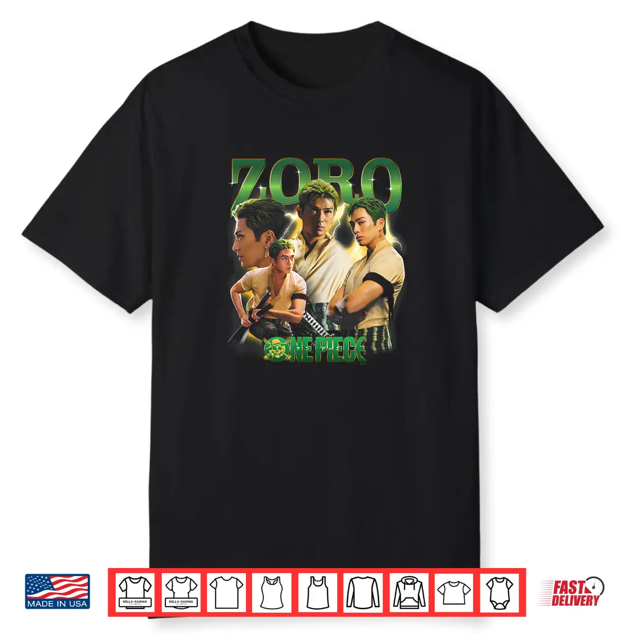 Netflix One Piece Zoro Heartthrob Officially Licensed Shirt Netflix One Piece Zoro Heartthrob Officially Licensed Shirt